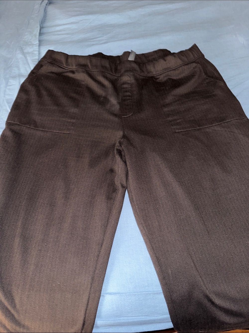 Mondetta Wide Leg Pants in Dark Brown